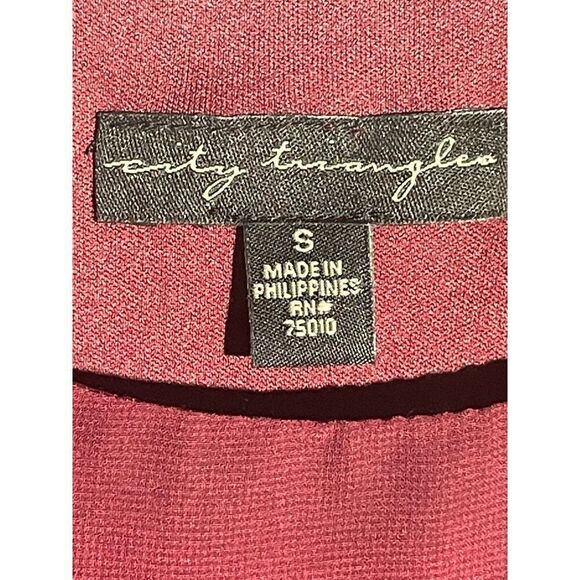 City Triangles Sm Belted Flowy Dress - Picture 7 of 14